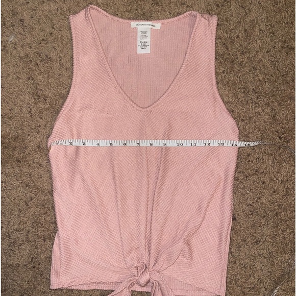 Caution to the wind ribbed knit tank top - Picture 7 of 9